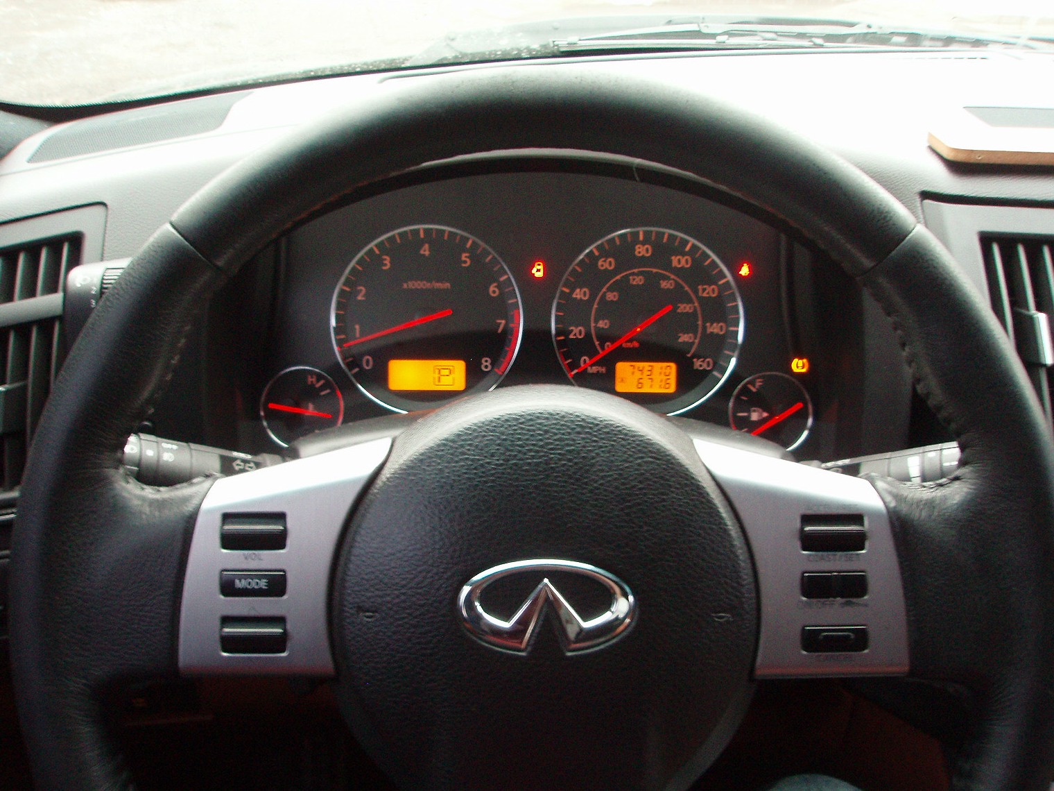 Infiniti FX45 — проба руля — DRIVE2