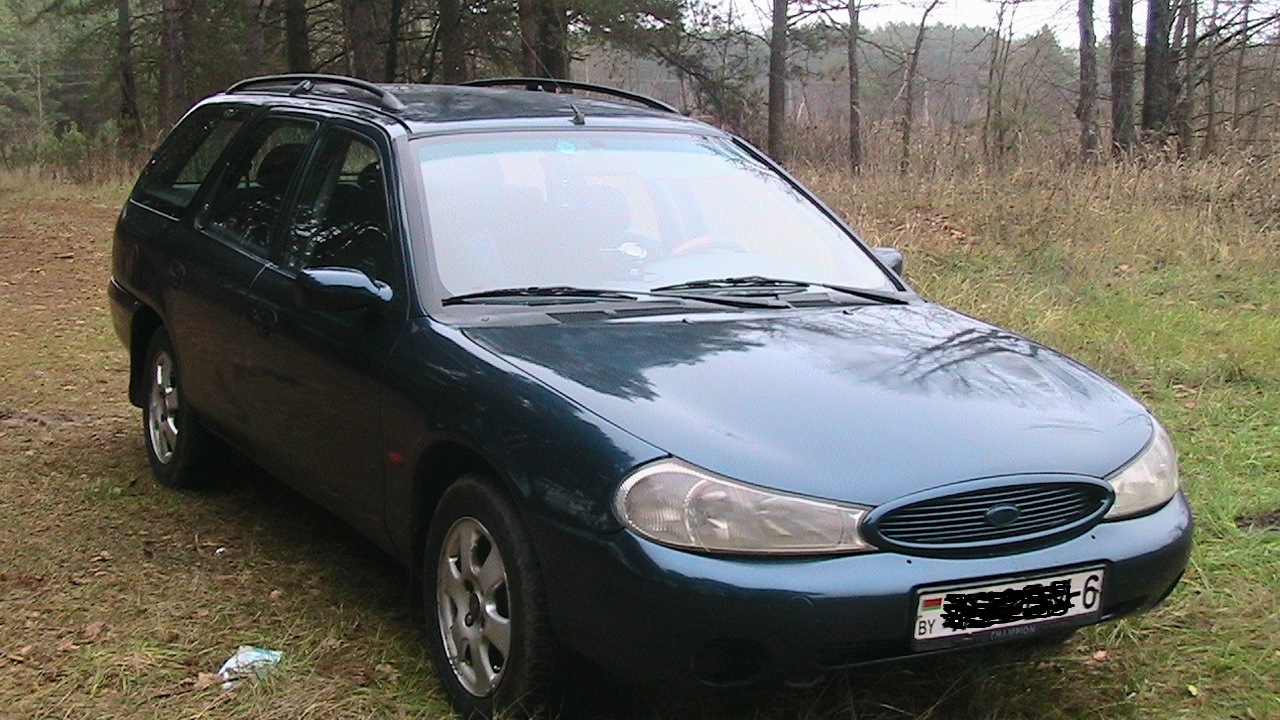 Ford Mondeo II 2.0 бензиновый 1997 | темно синий металик на DRIVE2