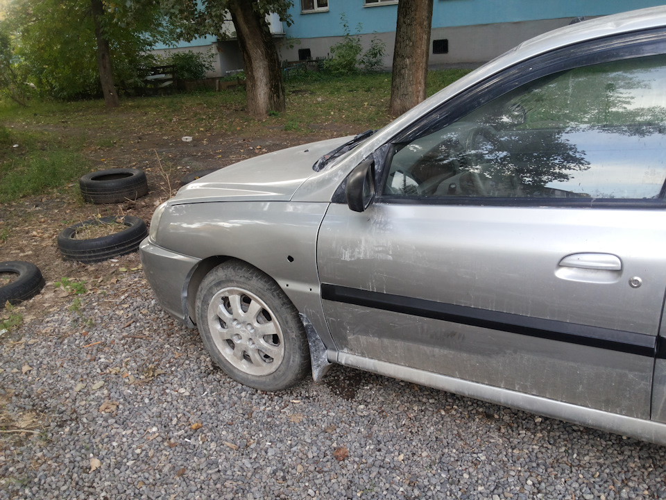 Ура ремонт часть 3 почти канец))) — KIA Rio (1G), 1,5 л, 2005 года ...