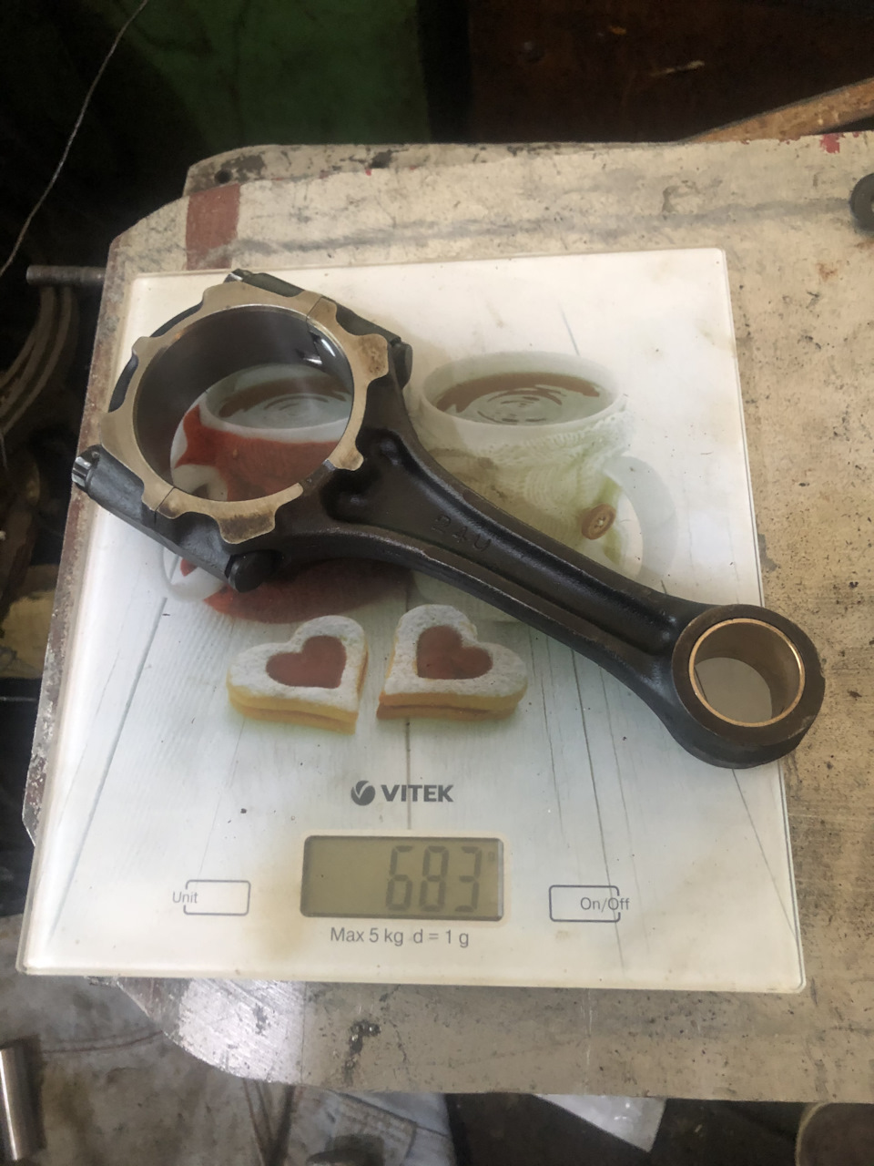 Адаптация шатунов Toyota в УЗАМ 2,2л. Облегчение шатунов. Гильзы газ 24 ...