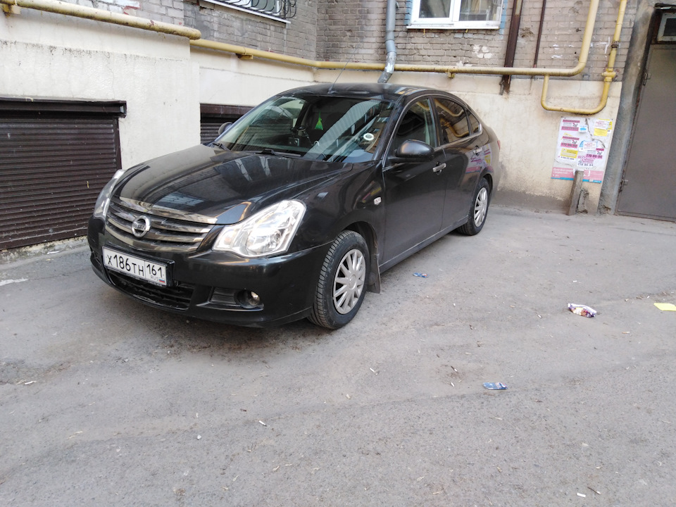 Колеса, колодки — Nissan Almera V (G11/15), 1,6 л, 2013 года | плановое ...
