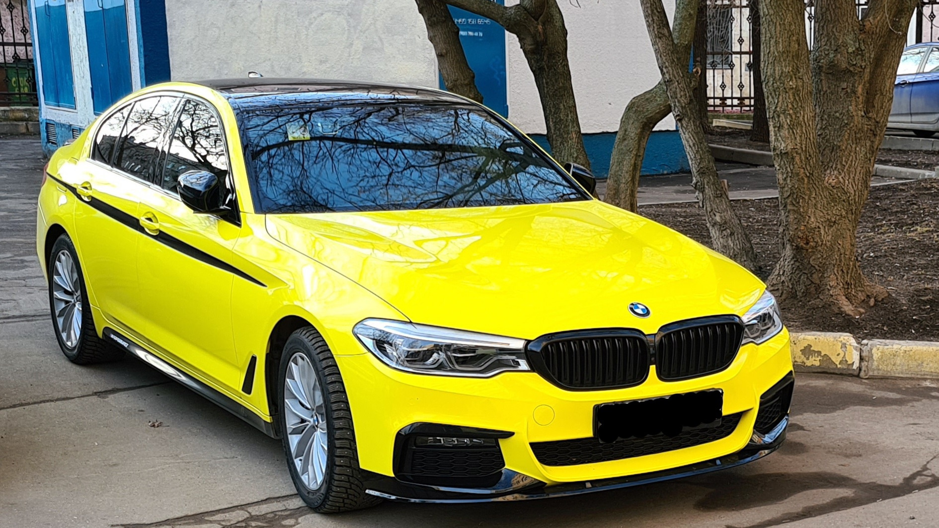 BMW 5 series (G30) 3.0 дизельный 2019 | Yellow canary на DRIVE2