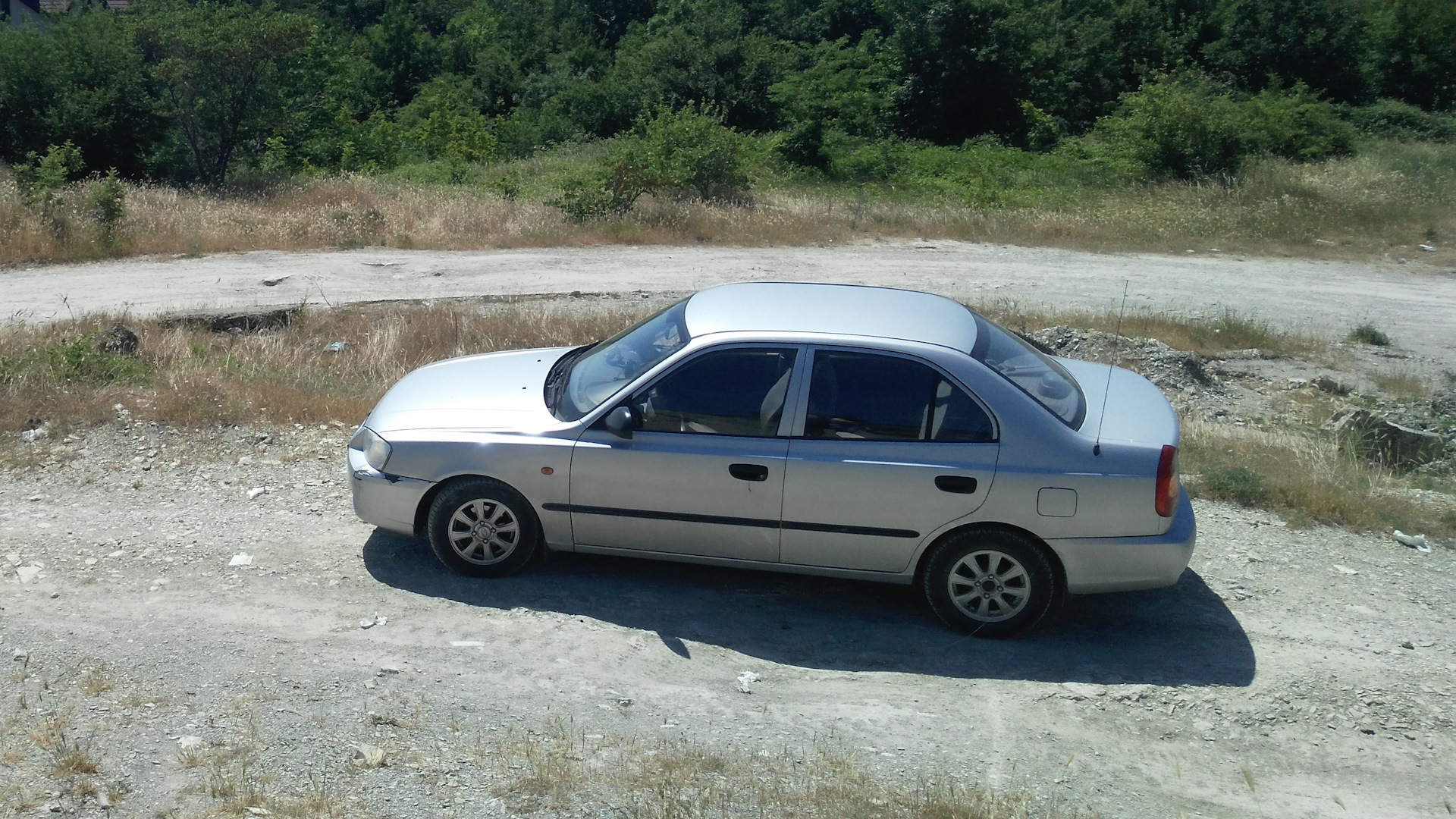 Hyundai Accent (2G) 1.5 бензиновый 2006 | ☢New York TAXI☢ на DRIVE2