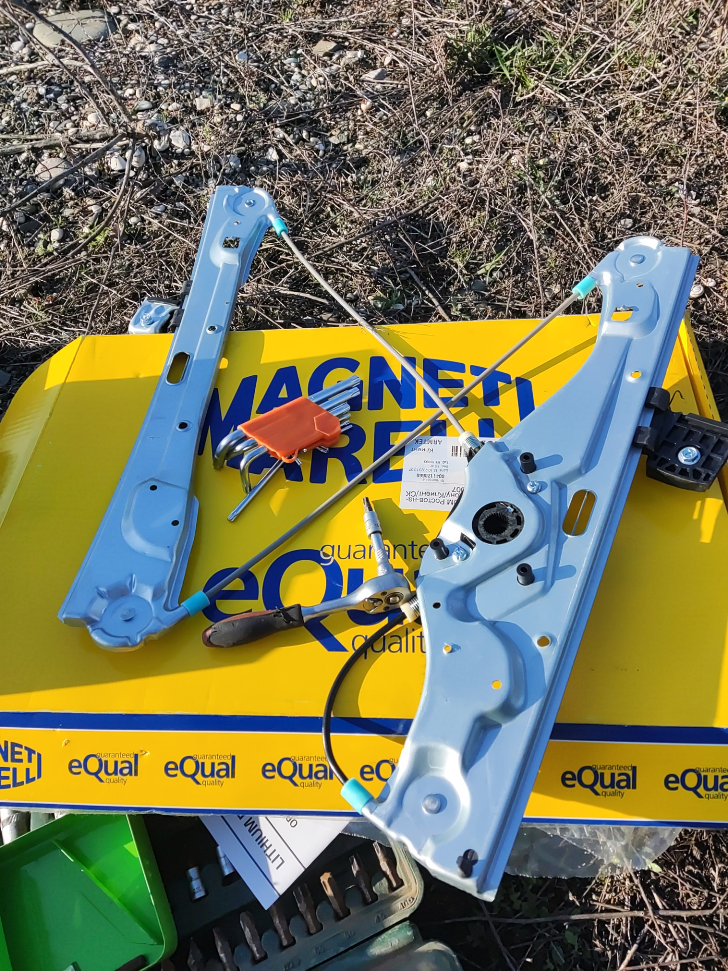 Замена стеклоподъемника — Mercedes-Benz E-class (W211), 3,2 л, 2002 ...