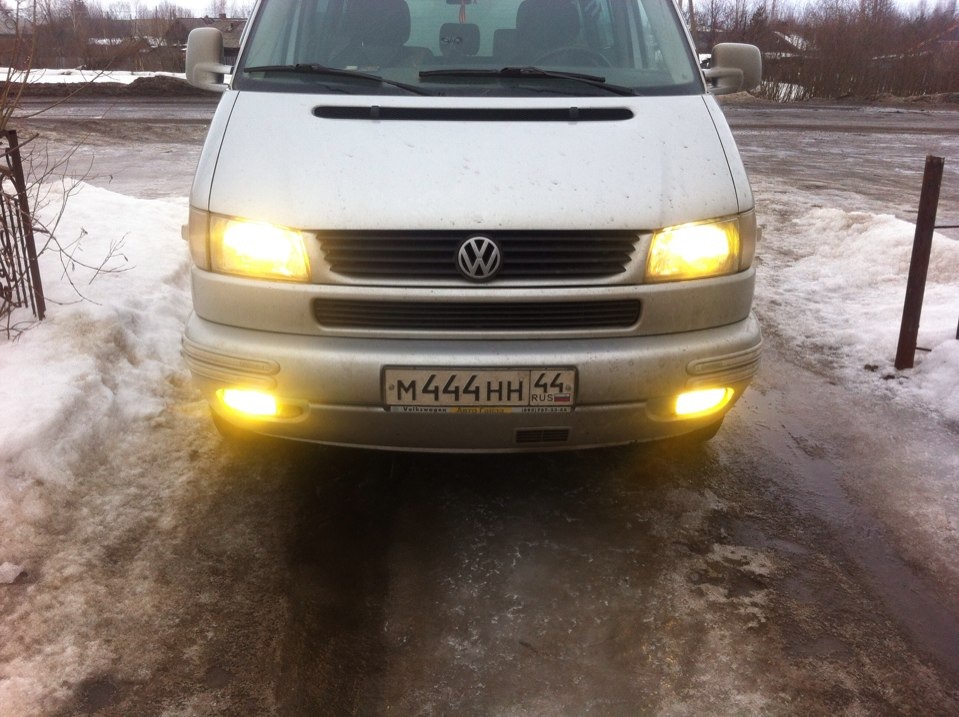 Ксенон 3000К — Volkswagen Multivan (T4), 2,5 л, 2002 года | тюнинг | DRIVE2