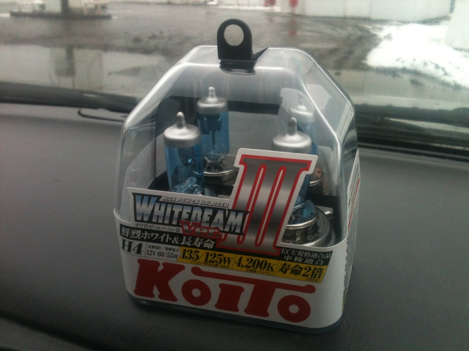 лампы Koito Whitebeam III H4 T10 — Subaru Legacy (BD/BG/BK), 2,5 л ...