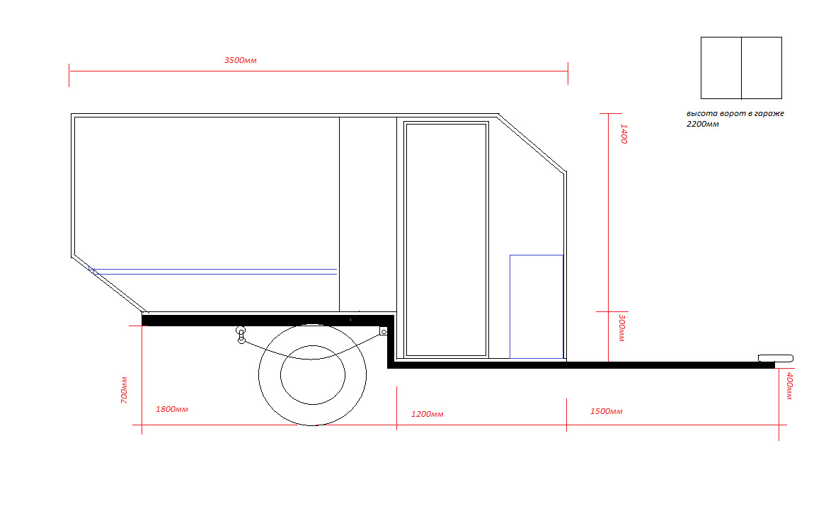 Прицеп дача своими руками чертежи