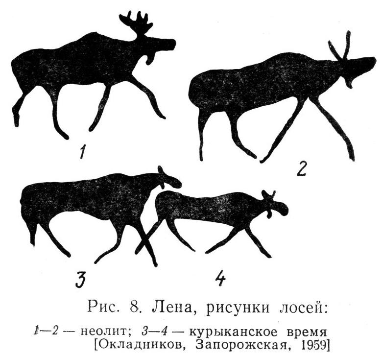 Якутские наскальные рисунки