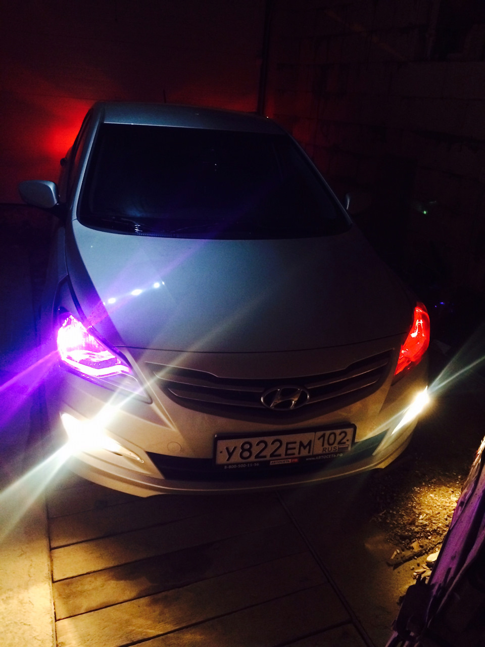 #2 Габариты — Hyundai Solaris, 1,6 л, 2016 года | стайлинг | DRIVE2