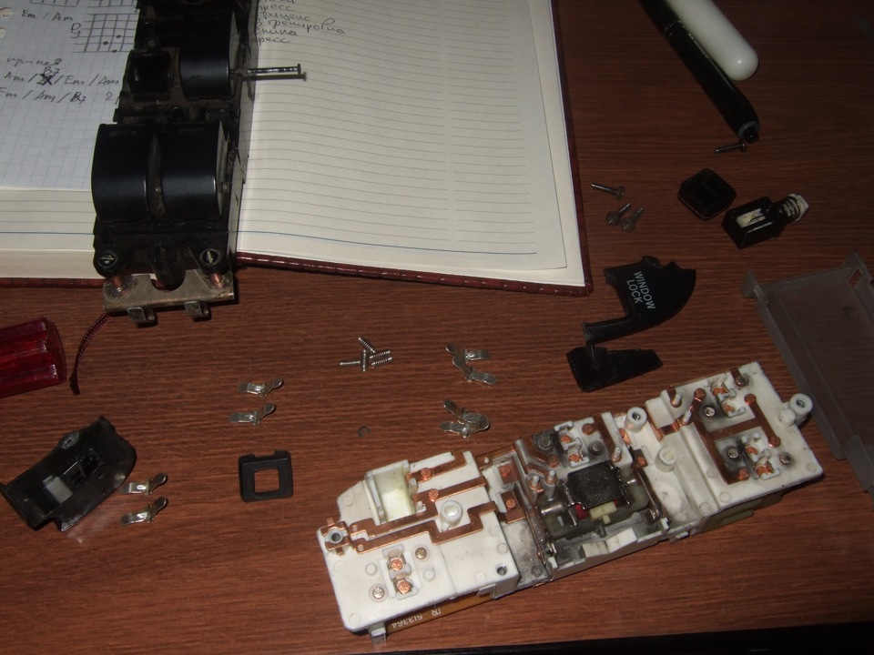 ремонт блока стеклоподъемников — Toyota Carina E, 1,6 л, 1995 года ...