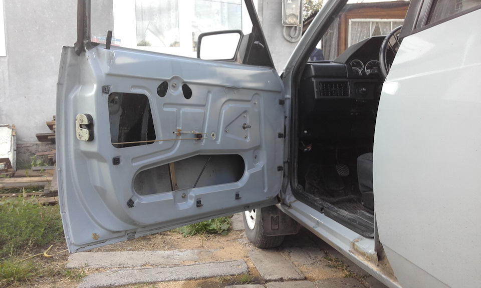 Установка центрального замка + необходимые работы) — Москвич 2141, 1,6 ...