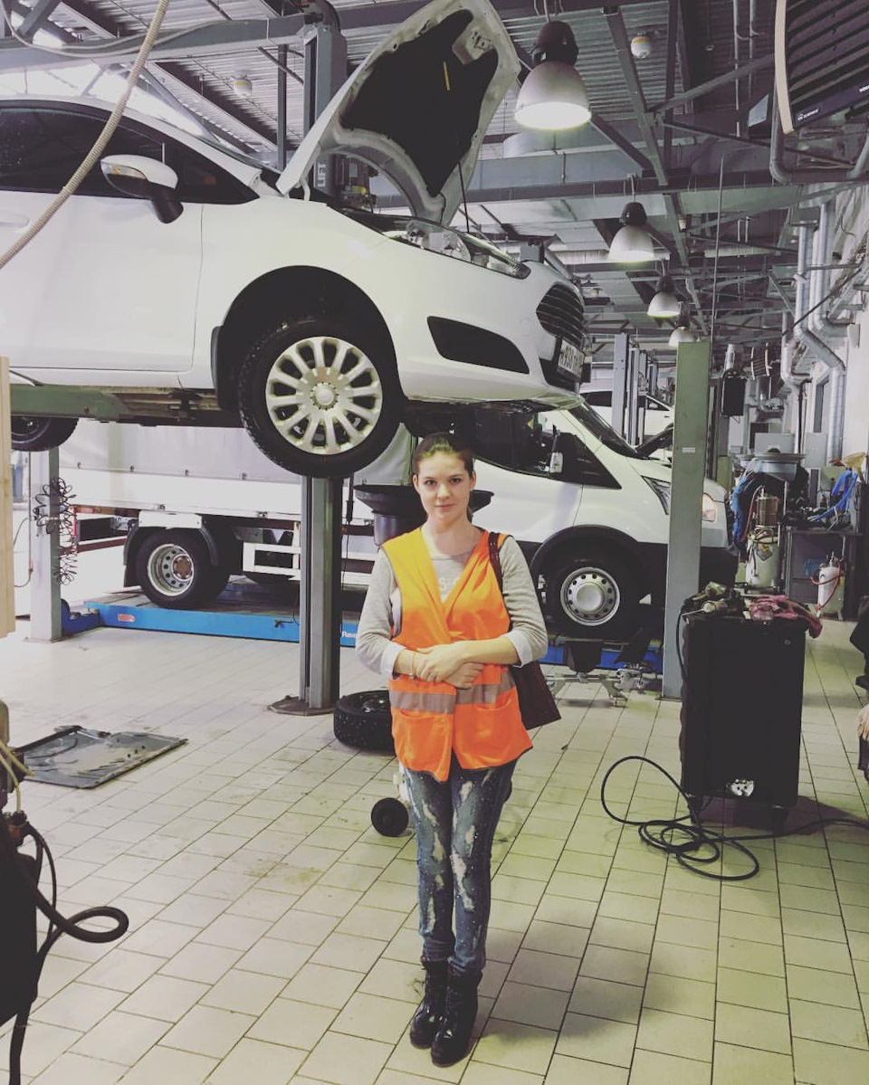 II ТО Фиесты Фокусовны на 30 тыс. — Ford Fiesta (Mk VI), 1,6 л, 2015 ...