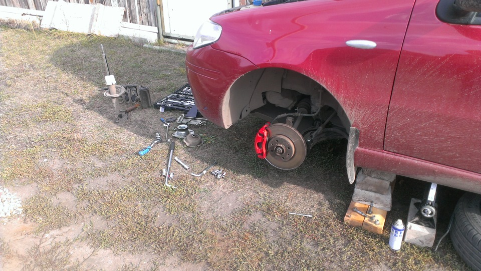 Прокачка амортизаторов. — DRIVE2