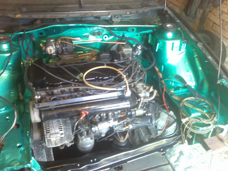 сборка продолжается — Volkswagen Golf Mk2 GTI, 2,8 л, 1987 года ...