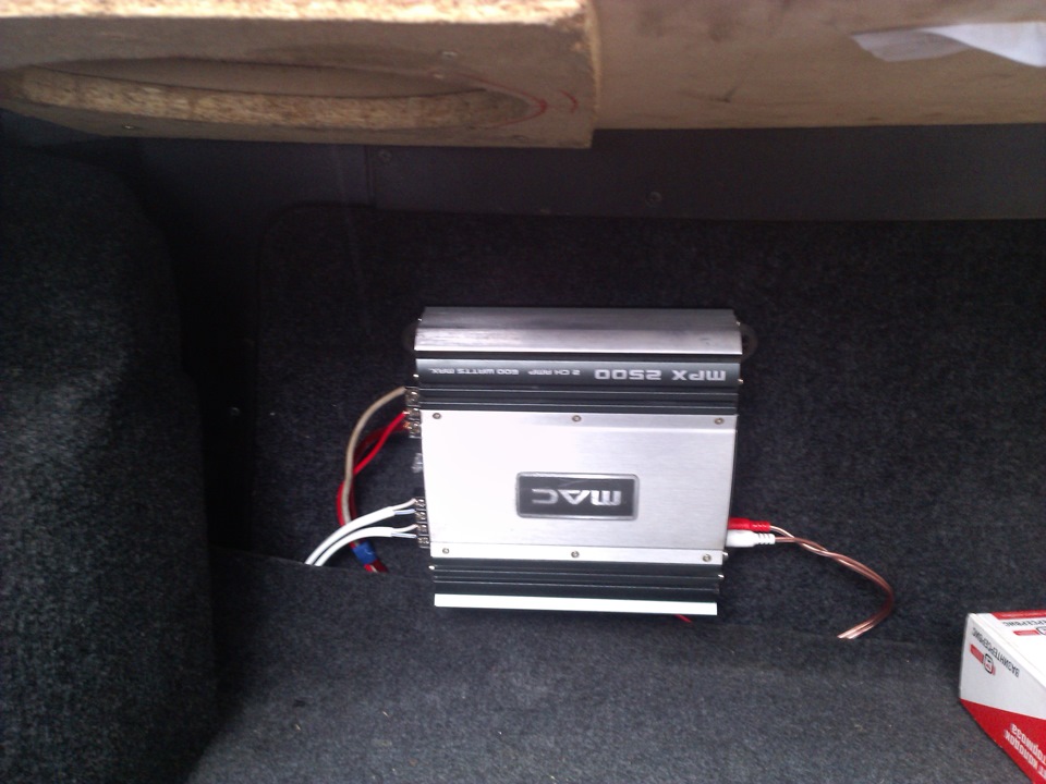 Усилитель на фронт — Lada 2114, 1,5 л, 2005 года | автозвук | DRIVE2