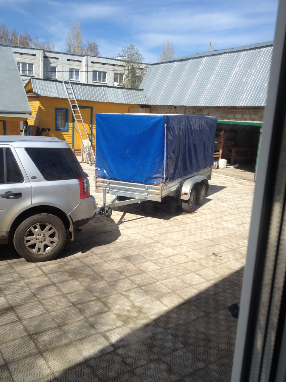 Установил фаркоп — Land Rover Freelander 2 (L359), 2,2 л, 2009 года ...
