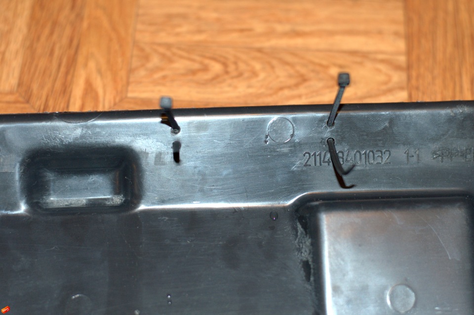 переделка подсветки днища спереди — Lada 2114, 1,6 л, 2011 года ...