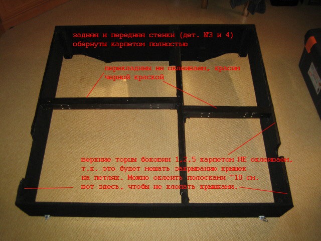 Фальшпол в багажник ссангйонг кайрон чертежи