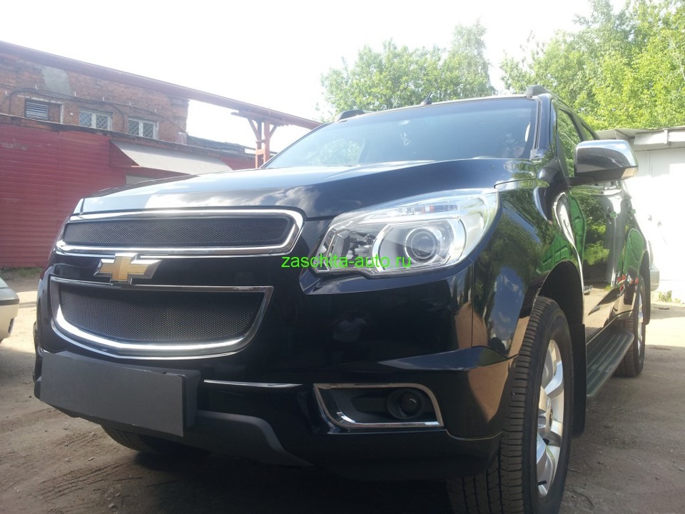 Защита радиатора "Chevrolet Trailblazer", с 2013 г. — ЗАЩИТА АВТОМОБИЛЯ ...