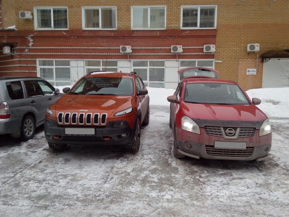 Фото в бортжурнале Jeep Cherokee (KL)