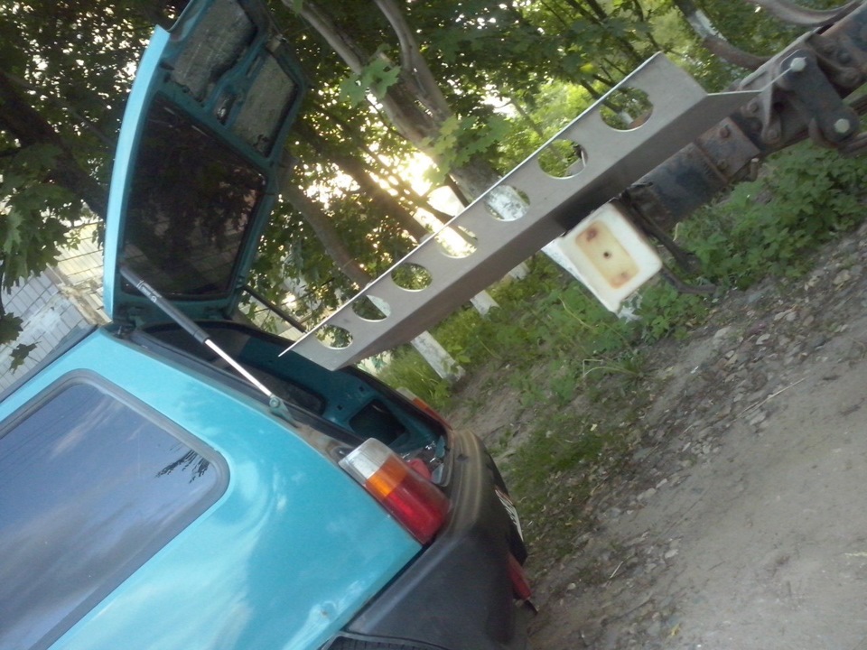 Защита картера 2108 (Облегченная) — Lada Ока 11113, 0,8 л, 2001 года ...