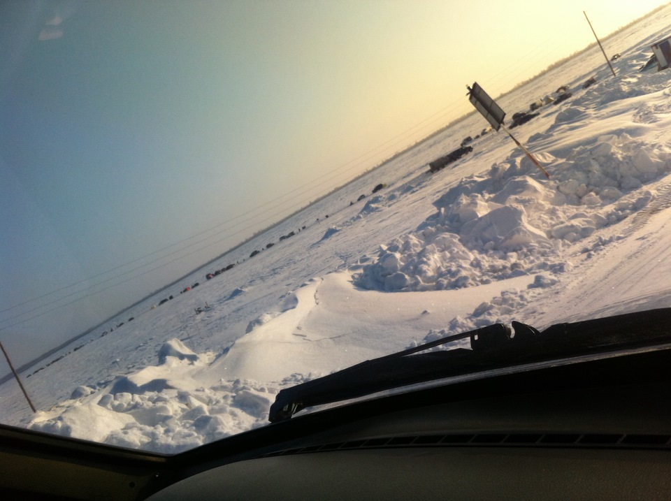 Рыбалка, деревня, зимник — Lada 2113, 1,6 л, 2010 года | путешествие ...