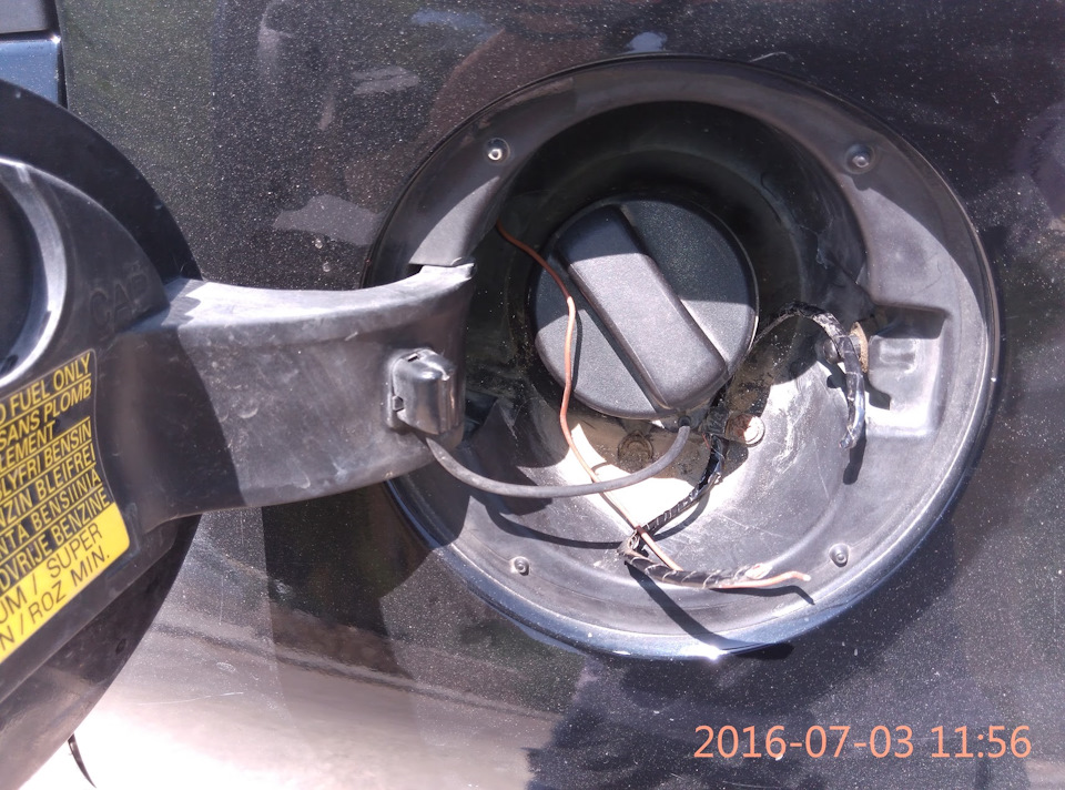 Горловина бензобака. Заземление? — Honda Civic Hatchback (9G), 1,8 л ...