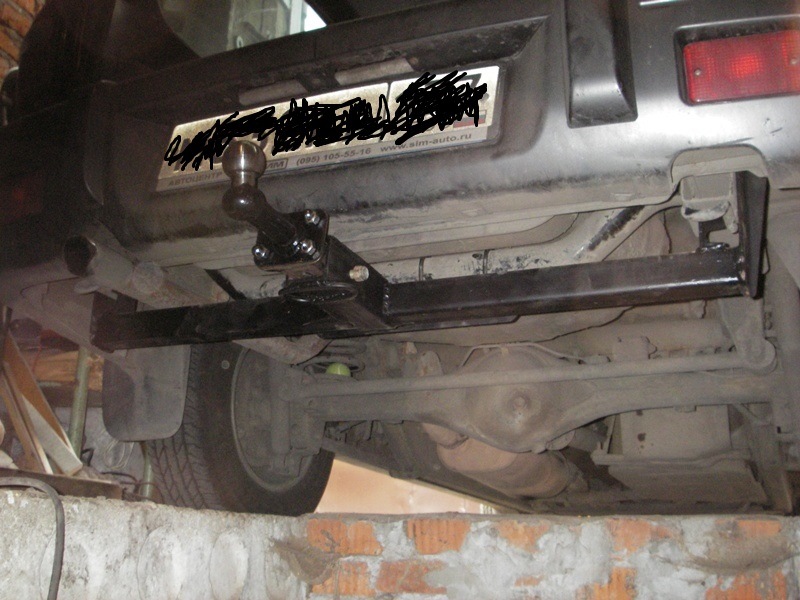 Фаркоп + причал для всех =) — KIA Sportage (1G), 2 л, 2000 года ...