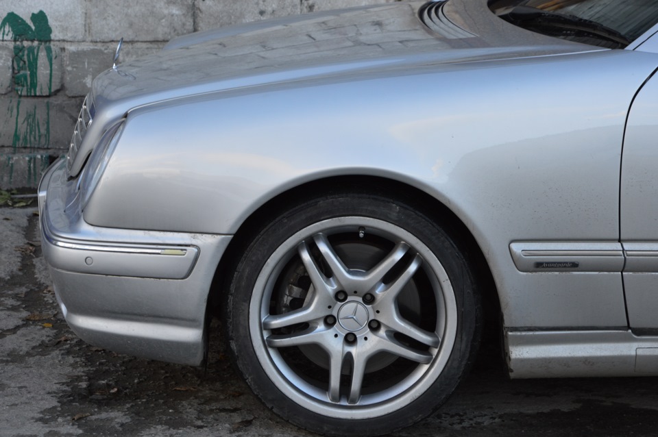Отзыв владельца Mercedes-Benz E 55 AMG (W210) - колёсные диски. 