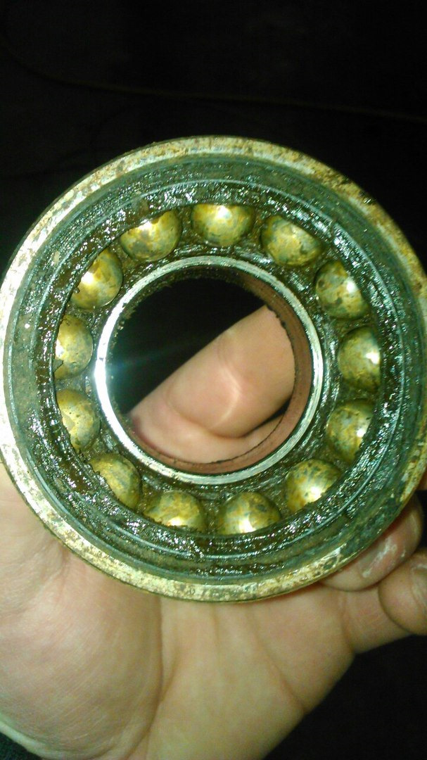 103 Замена ступичного подшипника(левый) — Nissan Note (1G), 1,4 л, 2007 ...