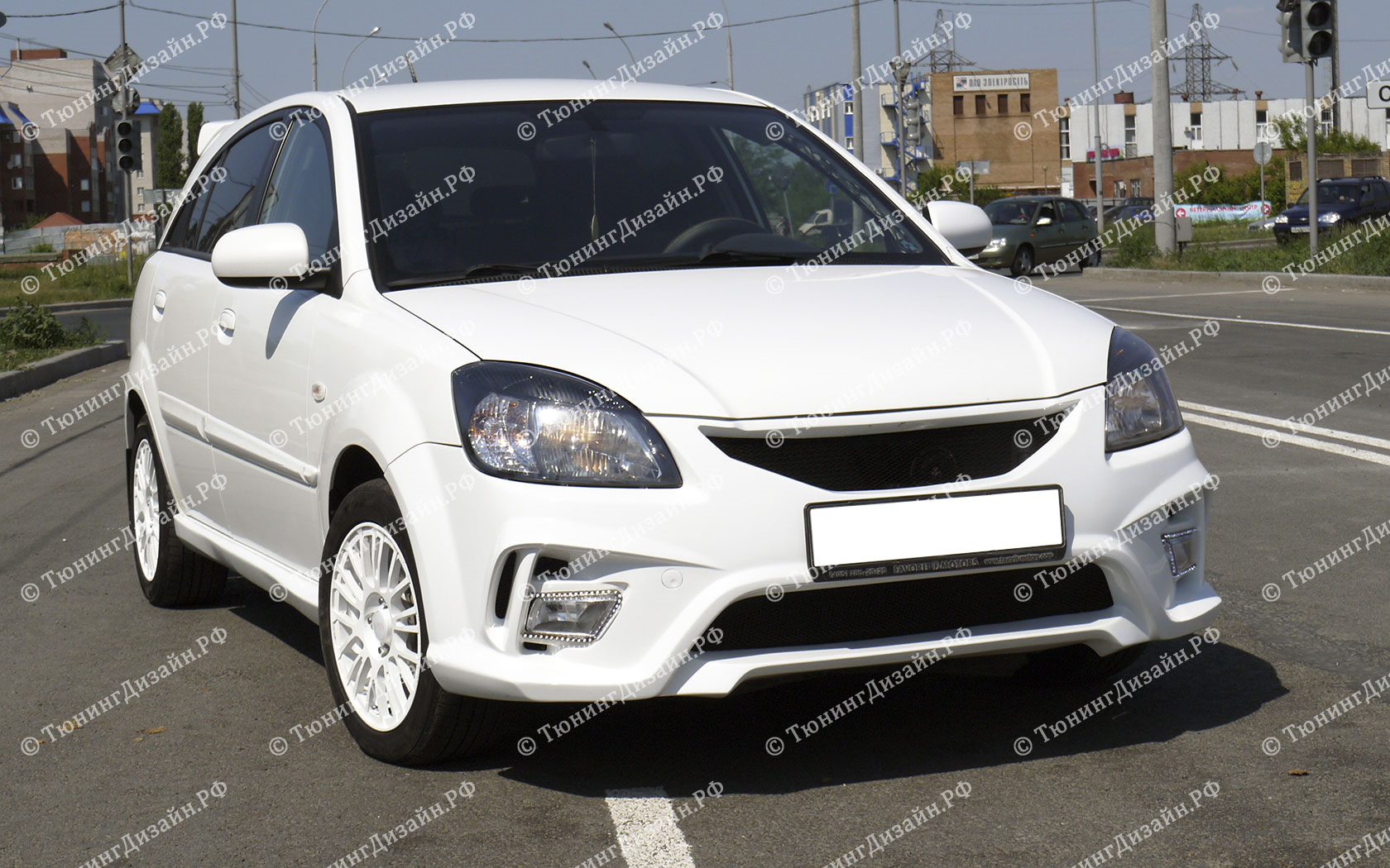 Новинка! Комплект тюнинга для Kia Rio JB/FL (2006-2011) — Тюнинг-Дизайн.РФ  на DRIVE2