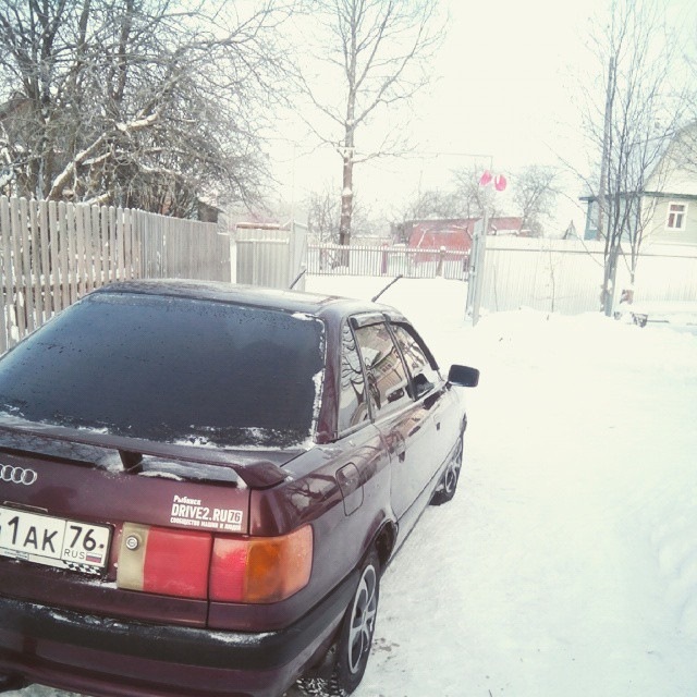 C Наступающим всех ! Всем крепкого здоровья и ровных дорог! — Audi 80 ...