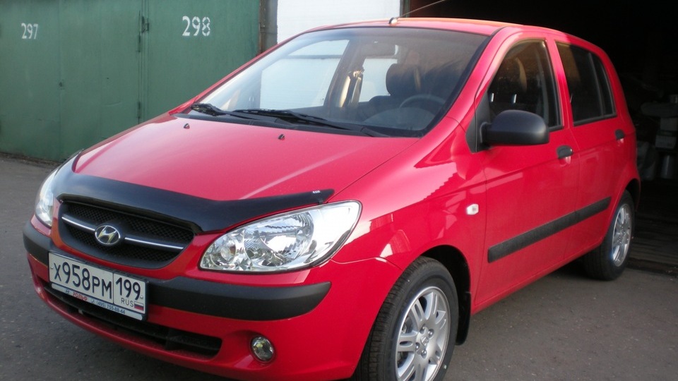 Hyundai Getz 1.6 бензиновый 2008 | Лапочка дочка) на DRIVE2