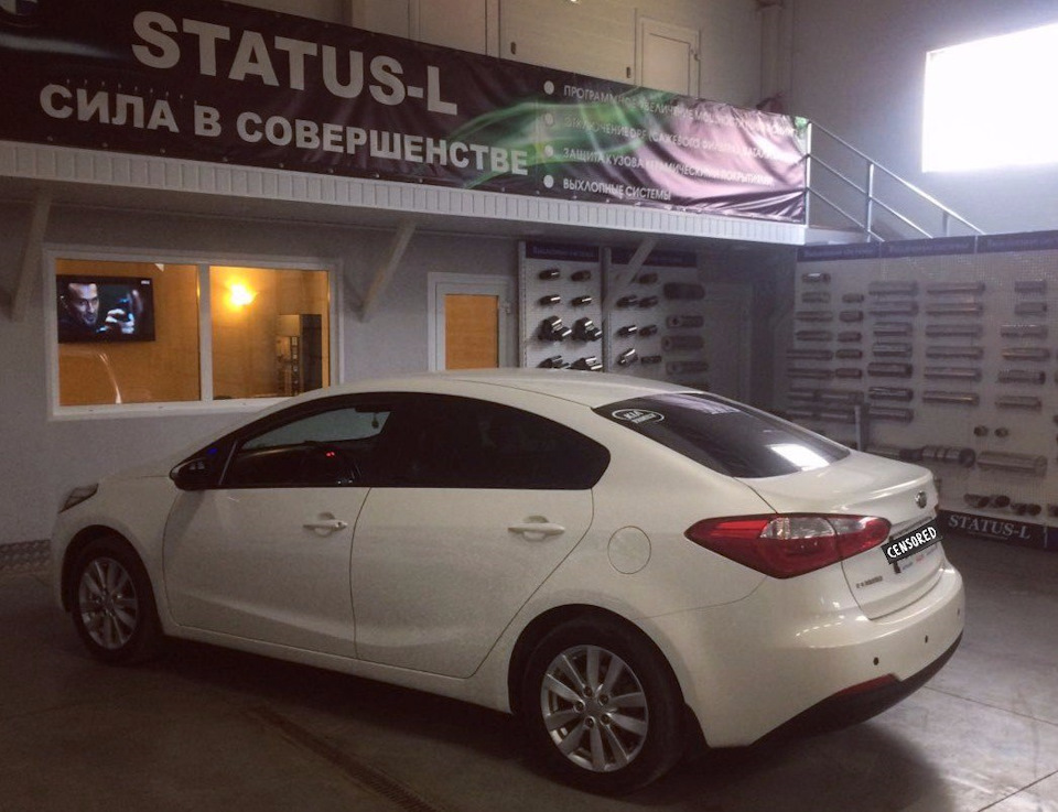 Чип тюнинг и удаление катализатора Kia Cerato — STATUS-L Казань на DRIVE2