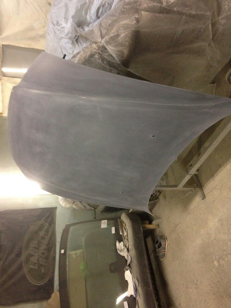 Подготовка капота и крыльев к покраске — Opel Vectra B, 2 л, 1997 года ...