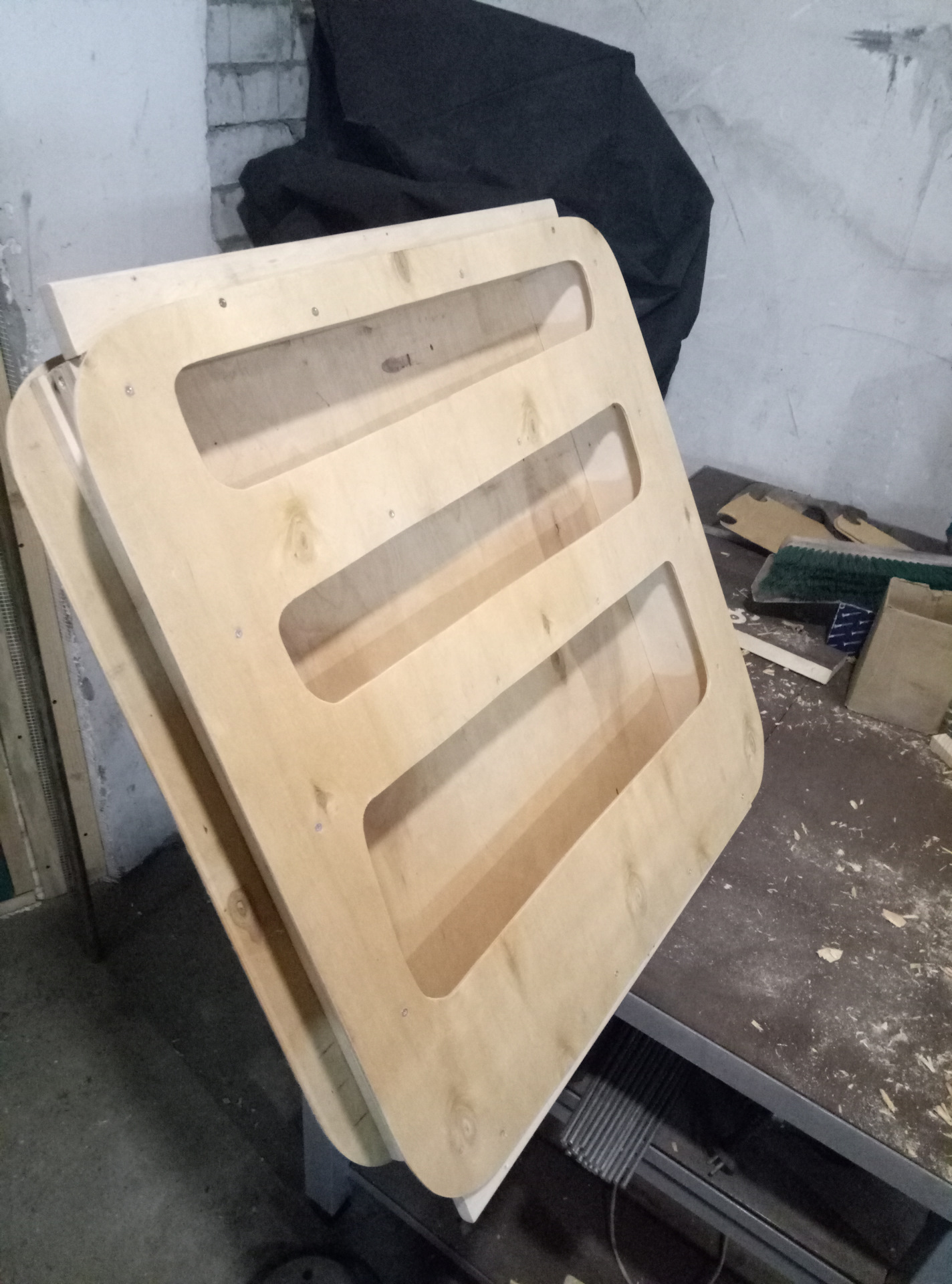 Кармашки на заднюю дверь вместо стекла. — Mercedes-Benz Sprinter (1G ...