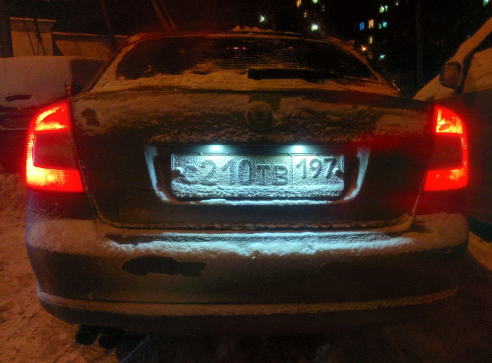 led skoda octavia a5