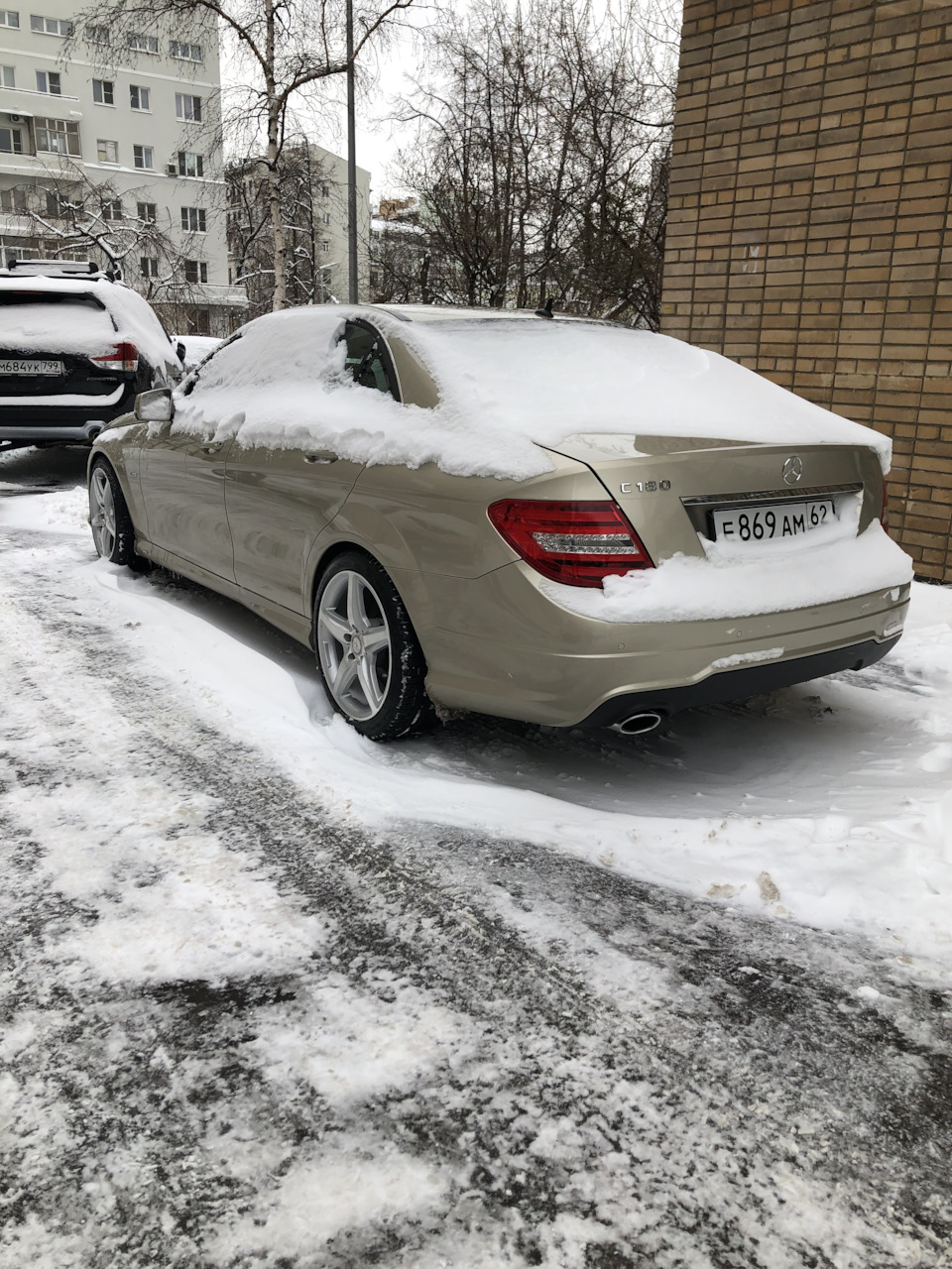 После мойки — Mercedes-Benz C-class (W204), 1,8 л, 2012 года | мойка |  DRIVE2