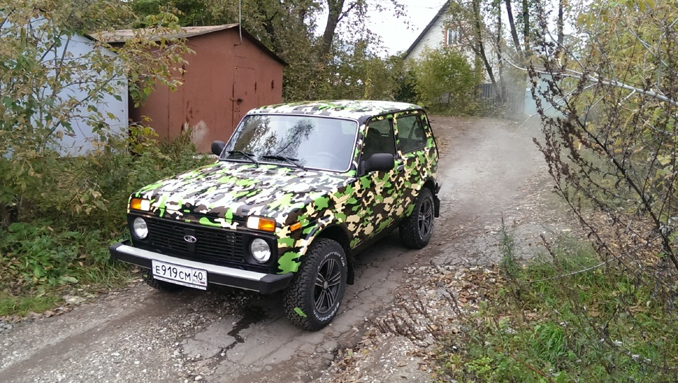 Lada 4x4 камуфляж