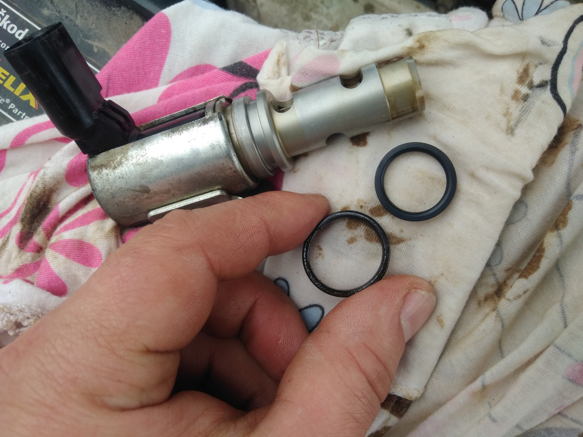 Информация для двигателей BTS, течь масла в районе катушек. — Skoda ...