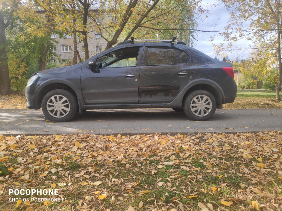 Проставки. Клиренс +30мм — Renault Logan (2G), 1,6 л, 2014 года ...