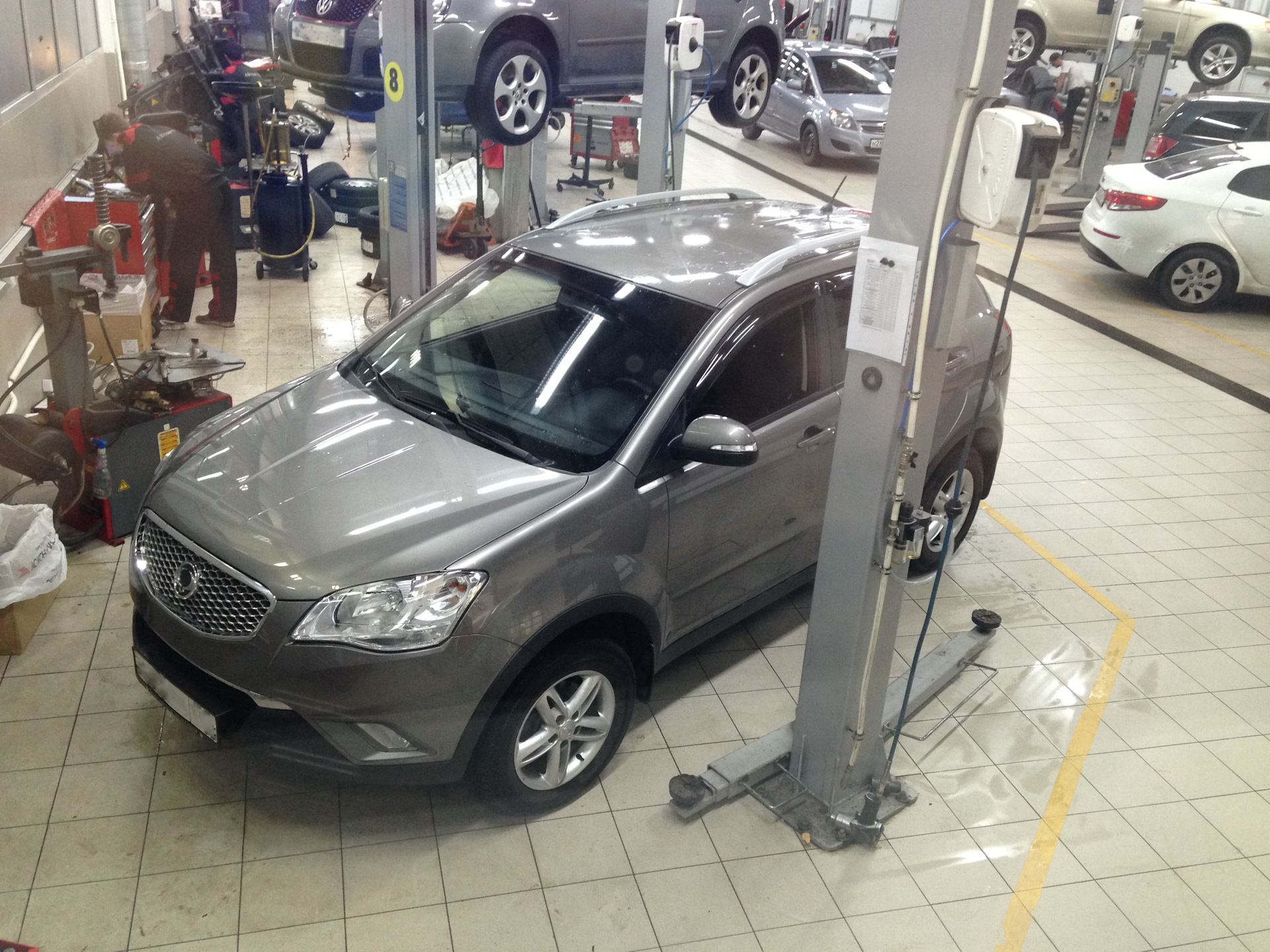 Обслуживание ssangyong