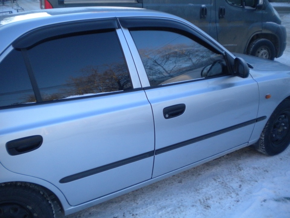 Двойная Американка…не не слыхал?! — Hyundai Accent (2G), 1,5 л, 2007 ...