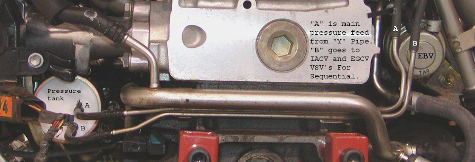 Расположение штуцеров pressure tank. С 97supraturbo.com — Toyota Soarer (3G)