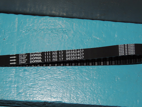 96352407 РЕМЕНЬ ГРМ ЧЗ 111 GM | Запчасти на DRIVE2