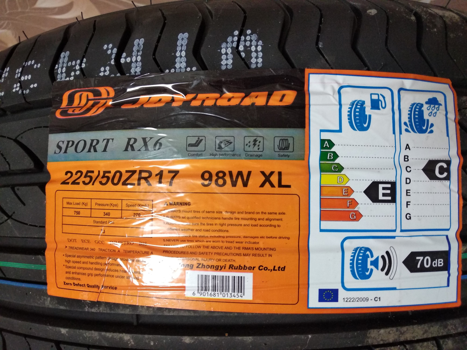Joyroad Rx6 Sport 205 50 16 Купить