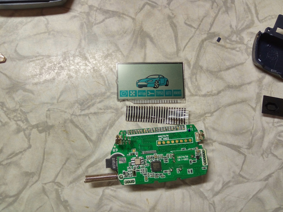 Замена дисплея на пульте сигнализации старлайн — Chrysler PT Cruiser, 2 ...