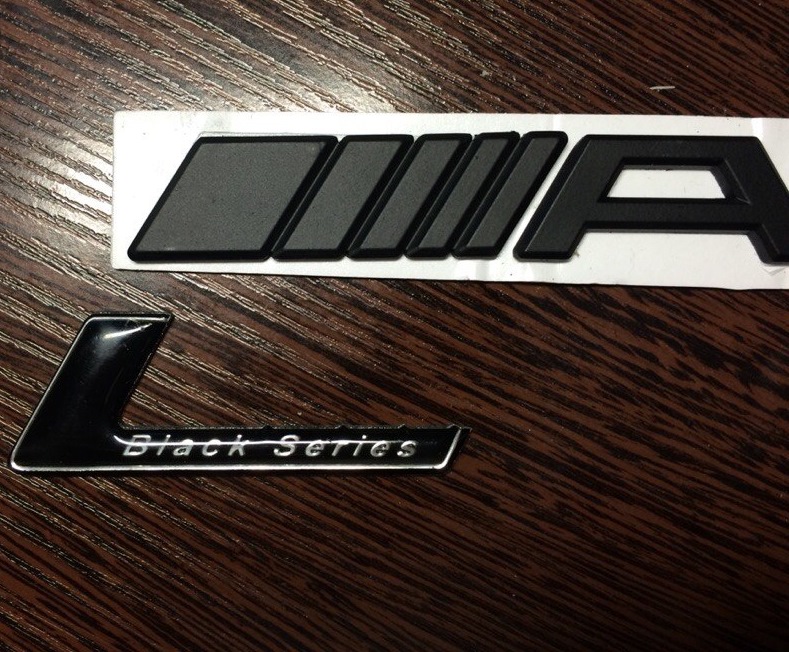 Шильдик AMG Black Series — Mercedes-Benz C-Class (W204), 0,7 л, 2009 ...