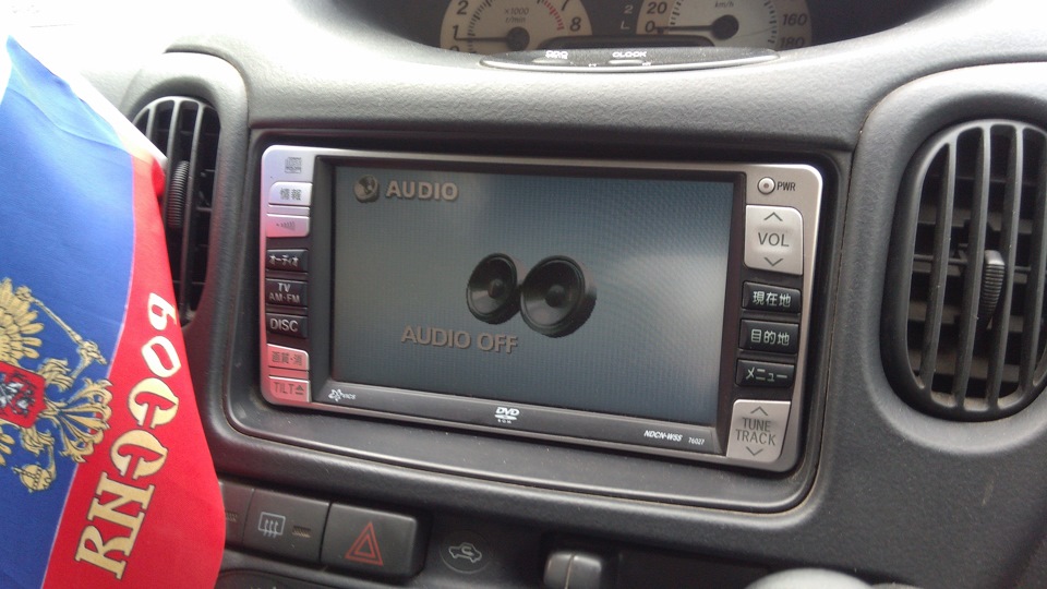 Замена японской 2din автомагнитолы на 1din — Toyota Funcargo, 2005 года ...