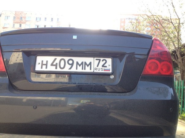 10 Рамка от УАЗ — Chevrolet Aveo Sedan (1G), 1,4 л, 2010 года ...
